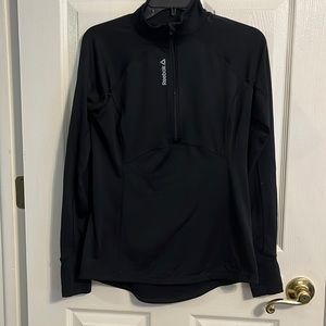 Reebok quarter zip black jacket
